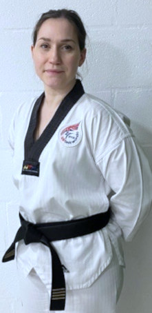 Sophie Hirst (née Chatel) 4th Dan Poomsae technical coach