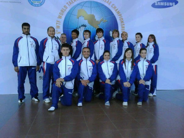 Sophie in Great Britain Team at world championships 2010